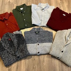 🚫SOLD🚫 Mens Shirt Bundle